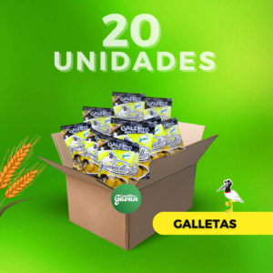 20 GALLETAS DE PAN DE ARROZ