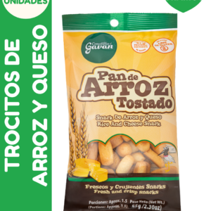 20 TROCITOS DE ARROZ  Y QUESO